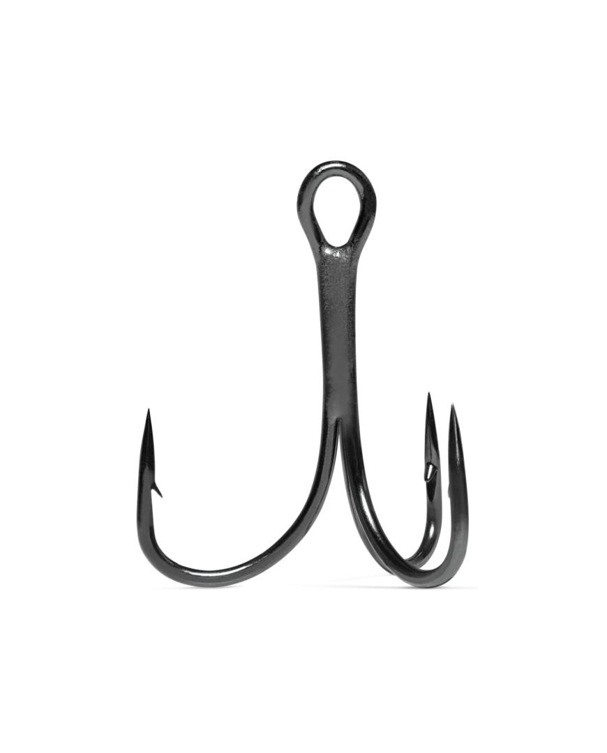 VMC 9650PS Perma Steel Treble Hooks Size 6 Jagged Tooth Tackle