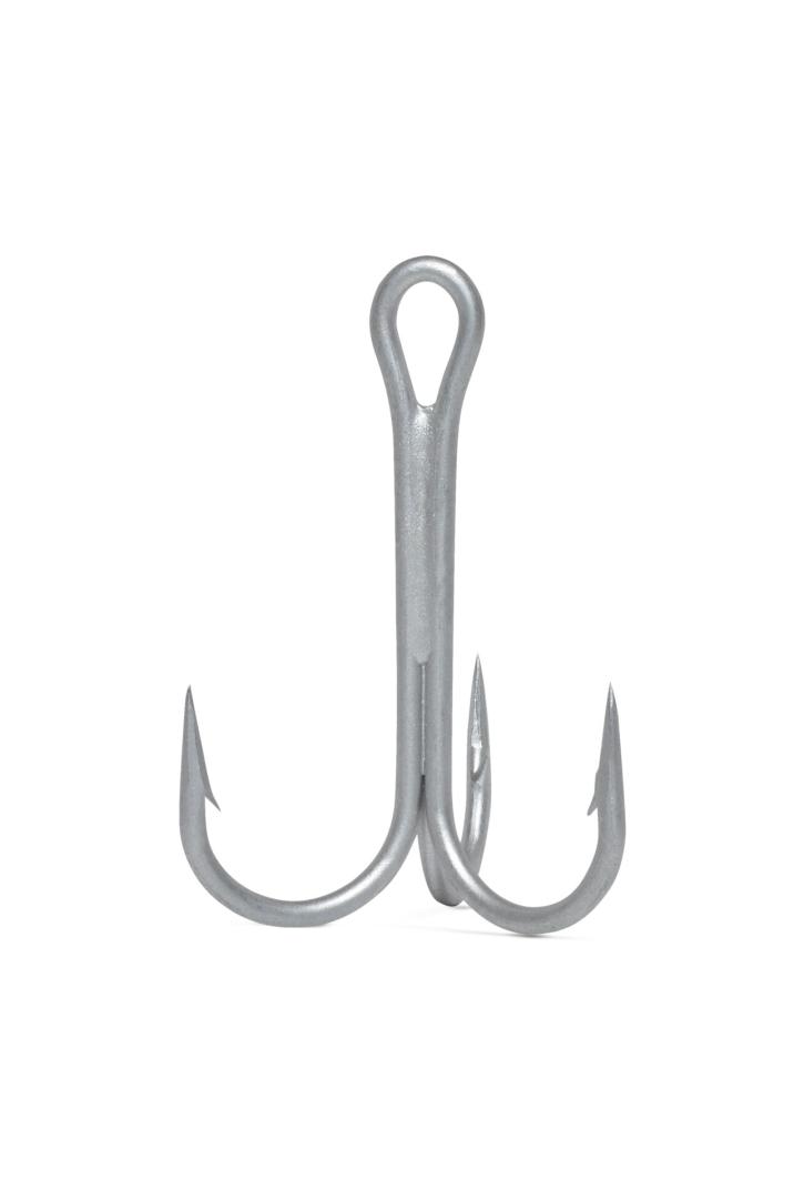 VMC Bladed Round Treble 1X Strong Willow Blade Hooks - LOTWSHQ